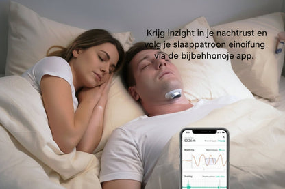 Elektronisch Anti-Snurkapparaat – Comfortabele Nachtelijke Ondersteuning Slim Anti-Snurk Hulpmiddel – Zachte Spierstimulator voor Slaapcomfort - Zenityliving.com