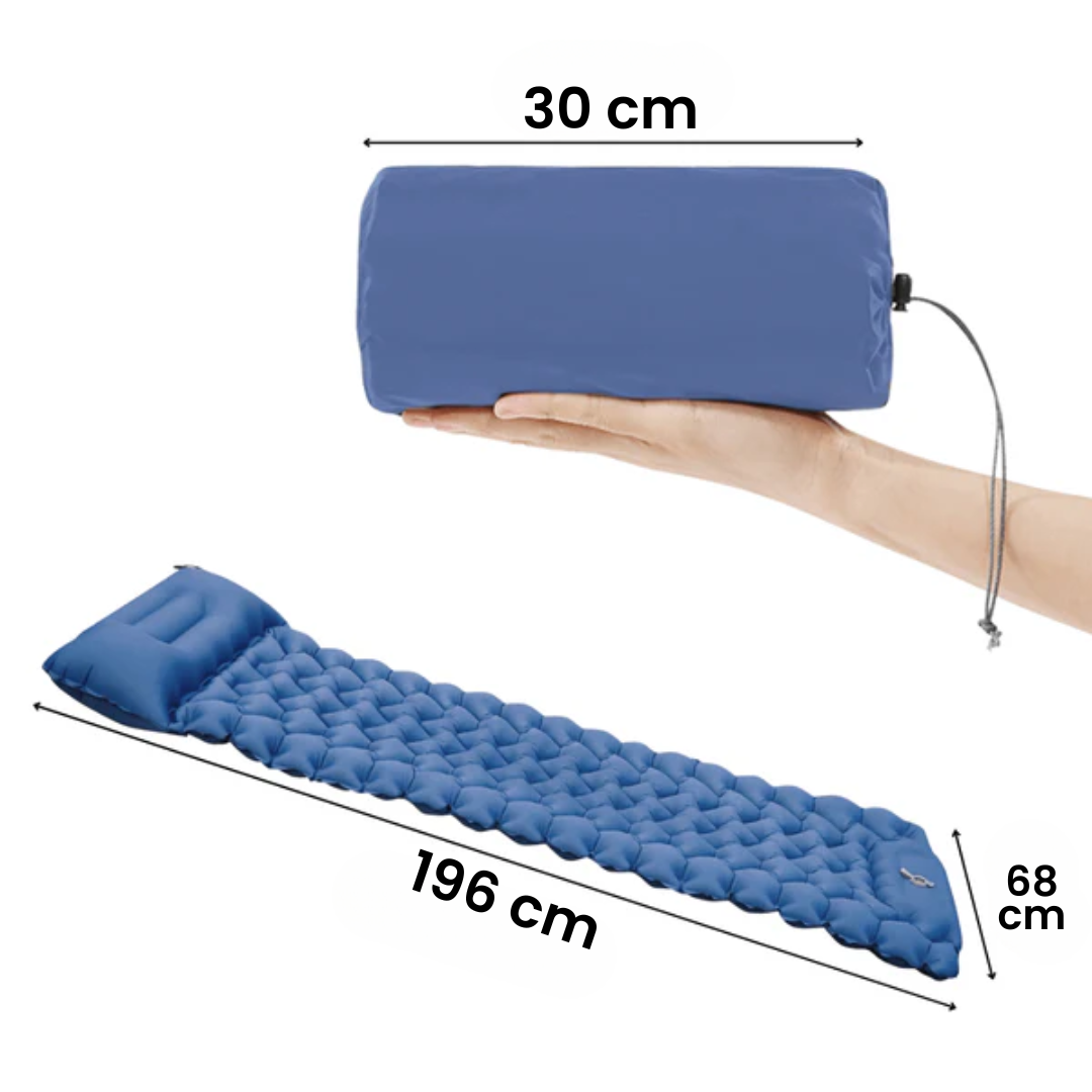 Ultralicht en compact slaapmatje