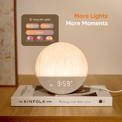 Sunrise 1+ | Connected Sunrise Sleep & Wake Clock (APP Control) - Zenityliving.com