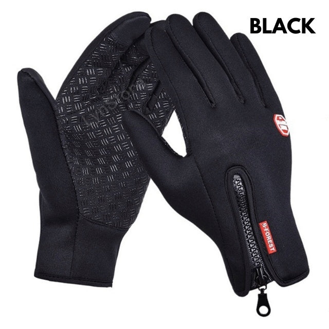 Winter Touchscreen Handschoenen – Waterdichte Sport- & Motorhandschoenen met Fleece