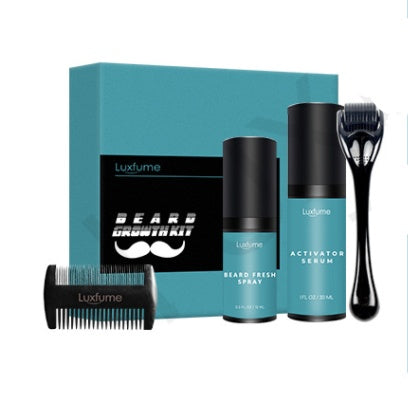 Baardgroei Serum & Baardverzorgingsset – Complete Beard Care Set