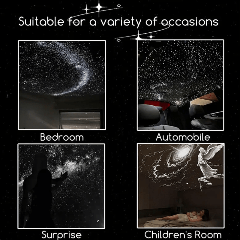 NightSky – Dimmbar & magisk i sovrummet – LED Galaxy-lampa - Zenityliving.com
