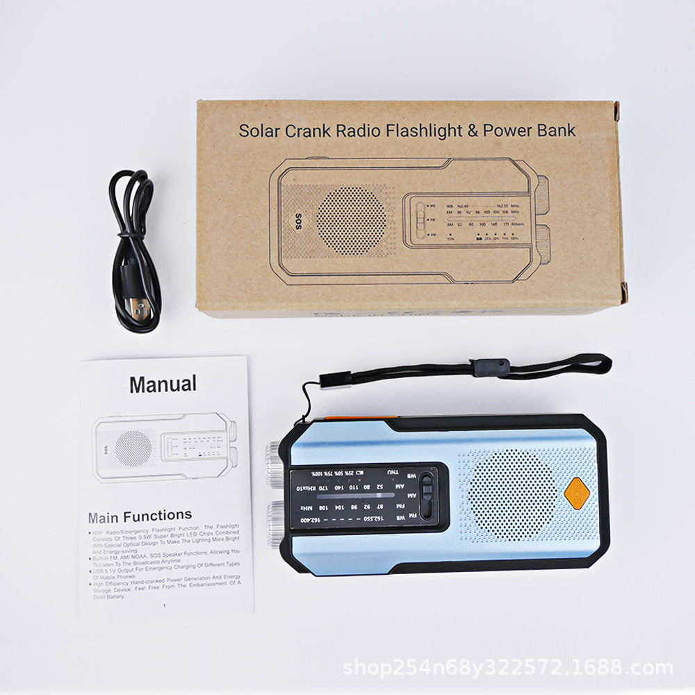 Draagbare Noodradio – Handradio voor Noodsituaties & Outdoor