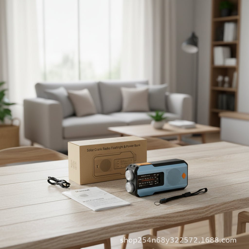 Draagbare Noodradio – Handradio voor Noodsituaties & Outdoor - Zenityliving.com