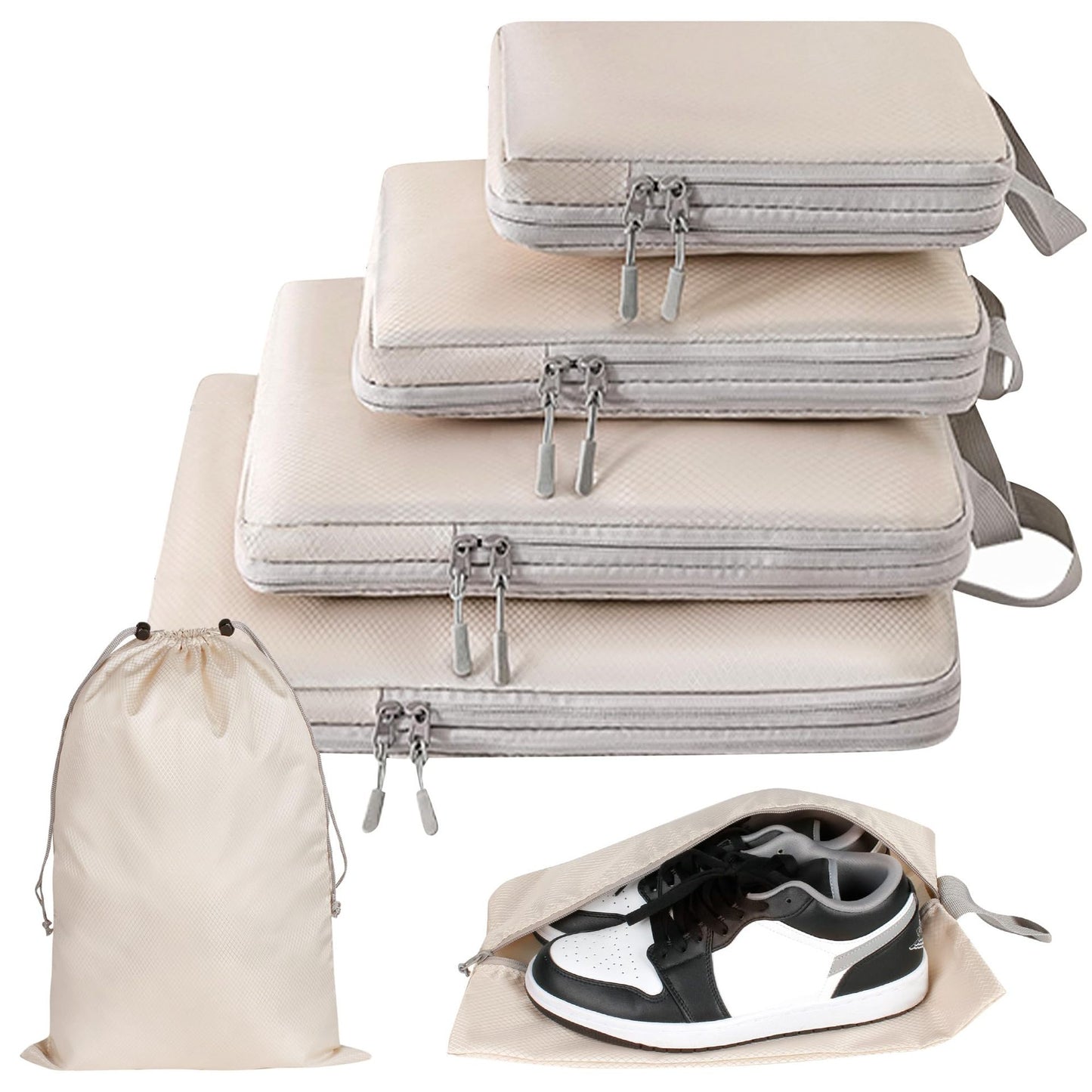 Travel Storage Bag Compression 6-Piece Set