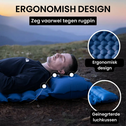 Ultralicht en compact slaapmatje