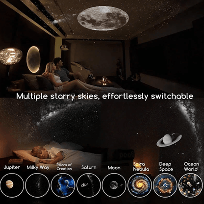 NightSky – Dimmbar & magisk i sovrummet – LED Galaxy-lampa - Zenityliving.com
