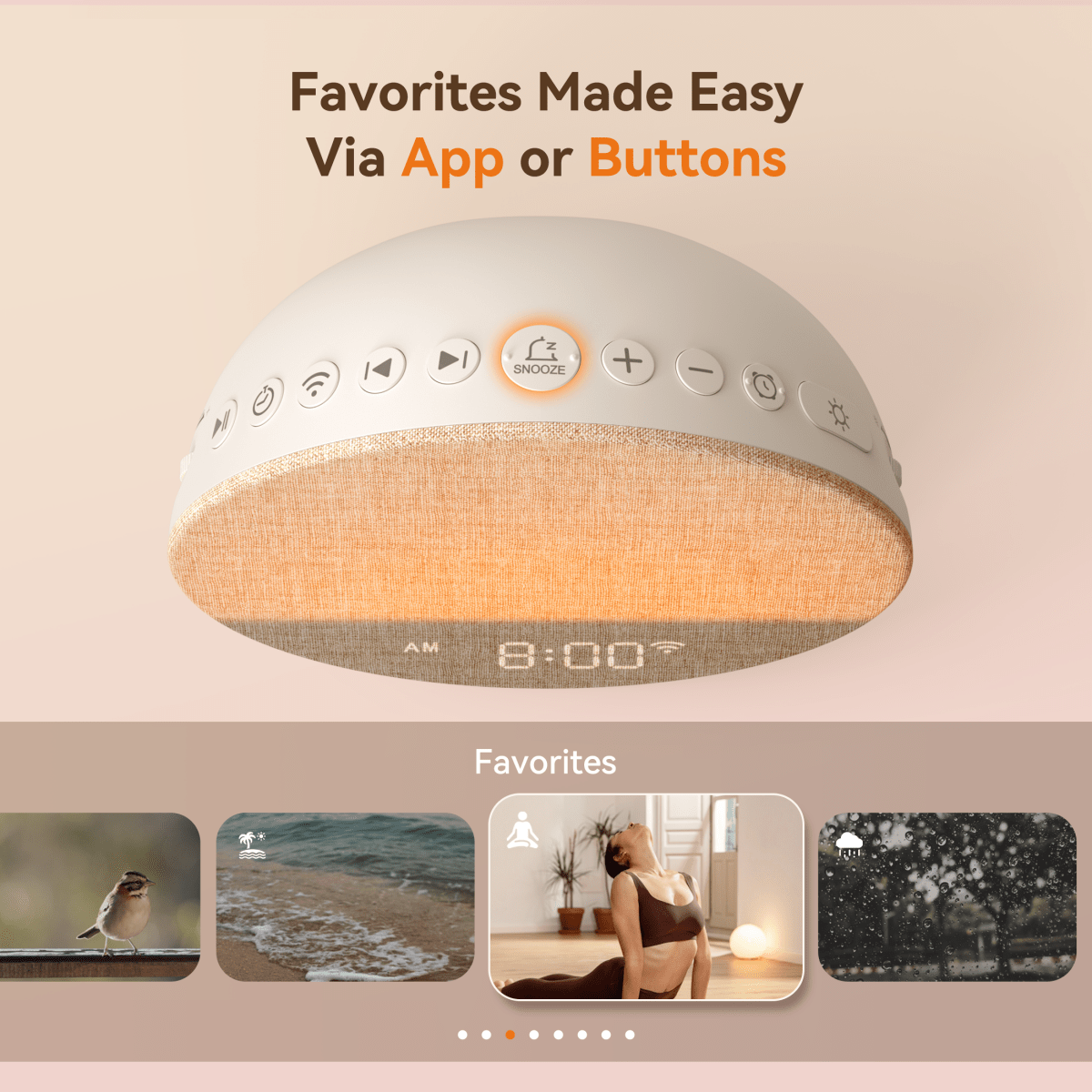 Sunrise 1+ | Connected Sunrise Sleep & Wake Clock (APP Control) - Zenityliving.com