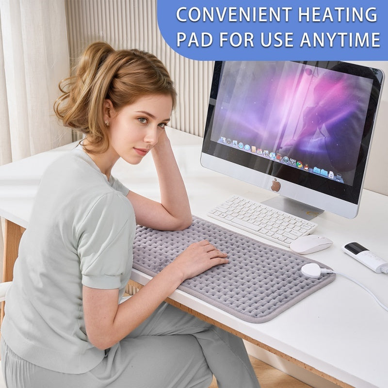 Elektrisch Warmtekussen – Verwarmingspad voor Rug, Nek, Schouders & Buik