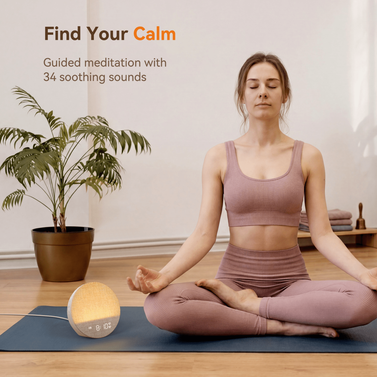 Sunrise 1+ | Connected Sunrise Sleep & Wake Clock (APP Control) - Zenityliving.com