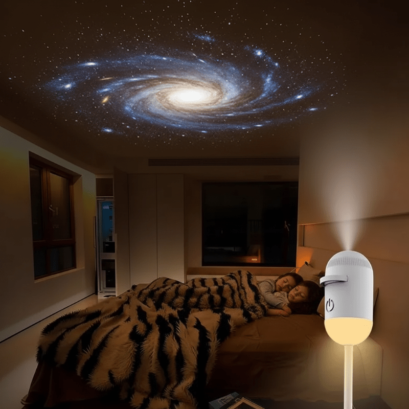NightSky – Dimmbar & magisk i sovrummet – LED Galaxy-lampa - Zenityliving.com