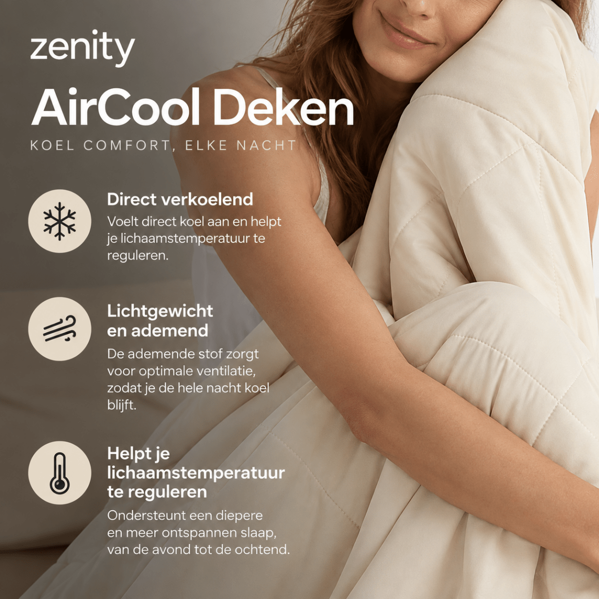 Zenity AirCool Deken - Zenityliving.com