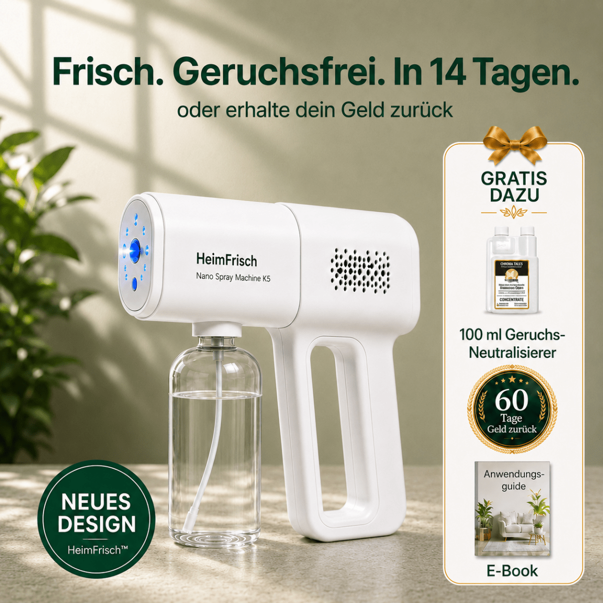 HeimFrisch™ Nano-Enzym-Deodorant - Zenityliving.com