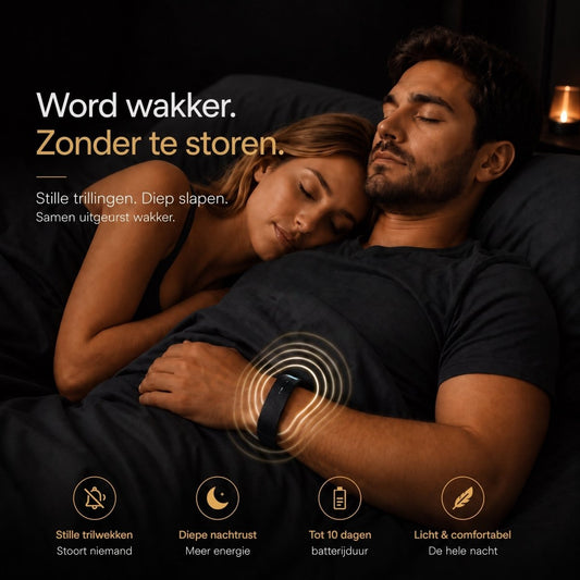 Onyx Polswekker met Vibratie - Zenityliving.com
