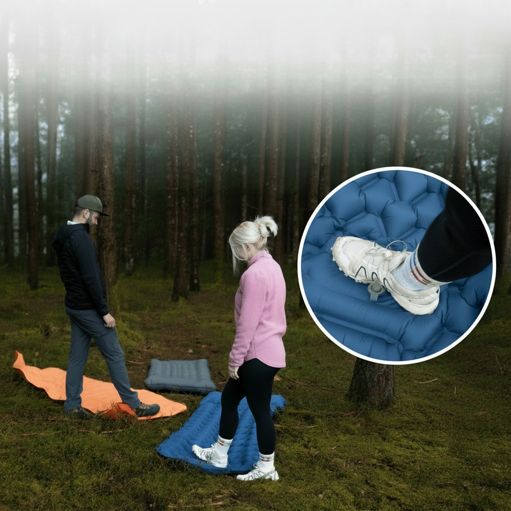 Ultralicht en compact slaapmatje