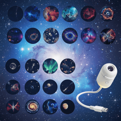 NightSky – Dimmbar & magisk i sovrummet – LED Galaxy-lampa - Zenityliving.com