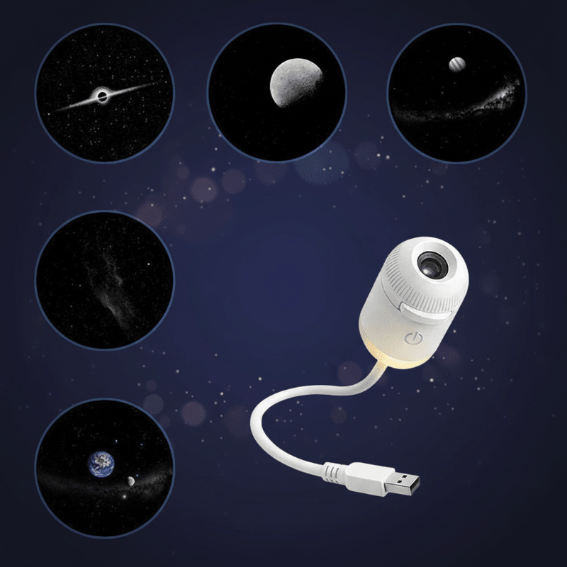 NightSky – Dimmbar & magisk i sovrummet – LED Galaxy-lampa - Zenityliving.com
