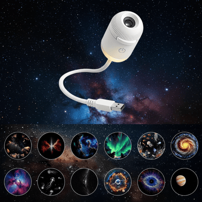 NightSky – Dimmbar & magisk i sovrummet – LED Galaxy-lampa - Zenityliving.com
