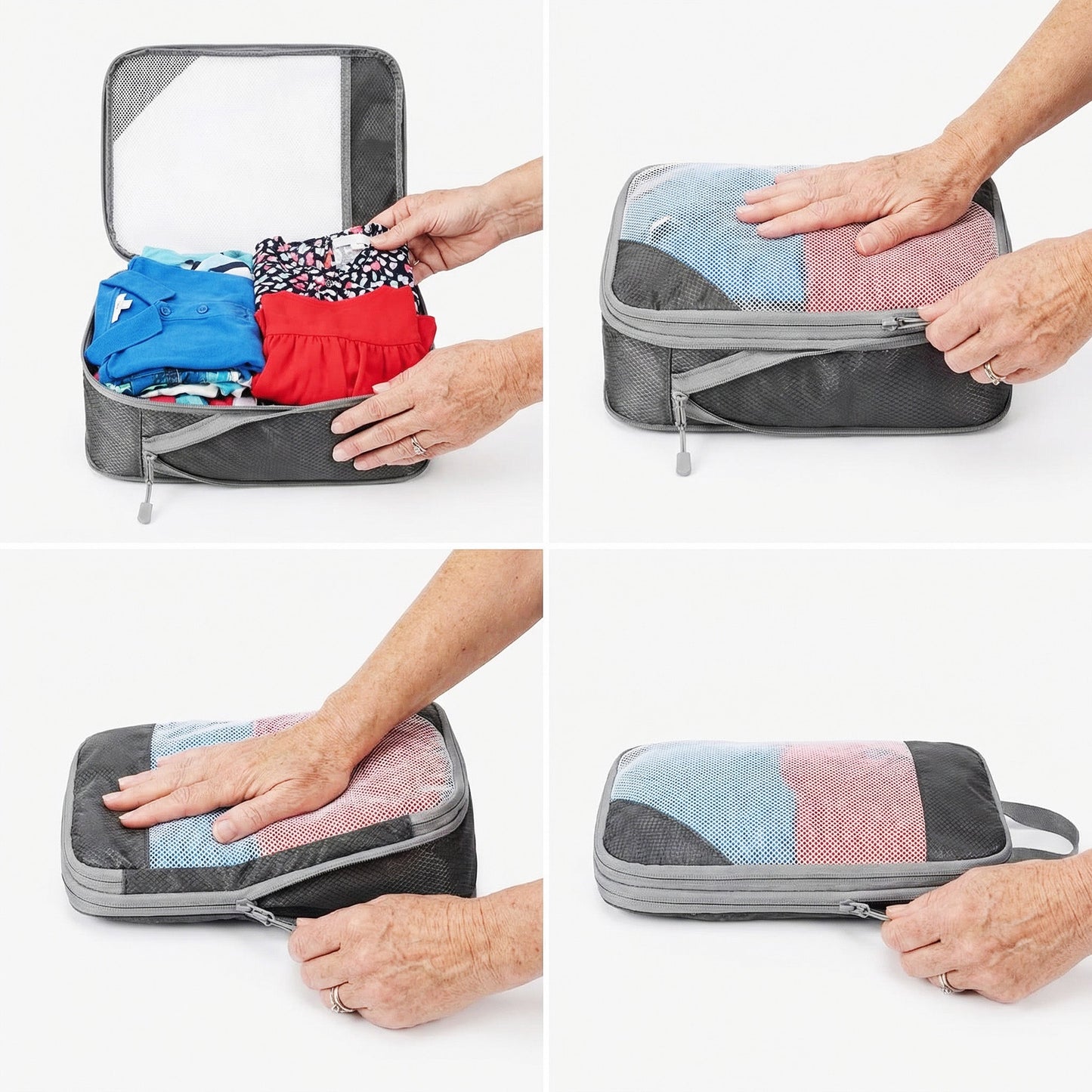 Packfreunde | Koffer Organizer mit Kompression