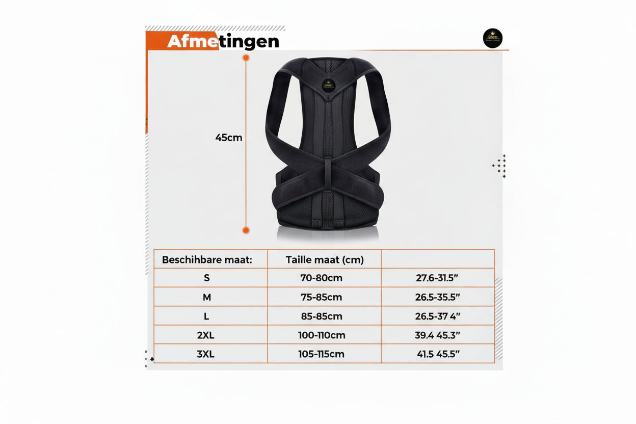 Houding Corrector voor Rug & Schouders | Zenityliving