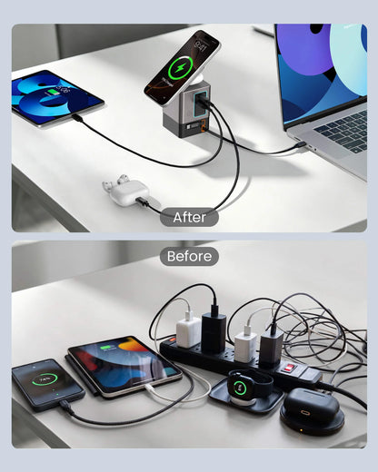 SKEGIC Nexus 105W GaN Charging Station