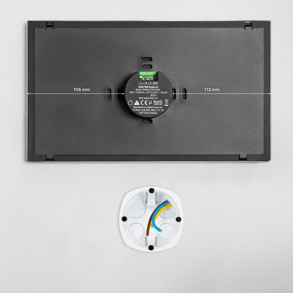 Slim Touchscreen Bedieningspaneel voor Smart Home