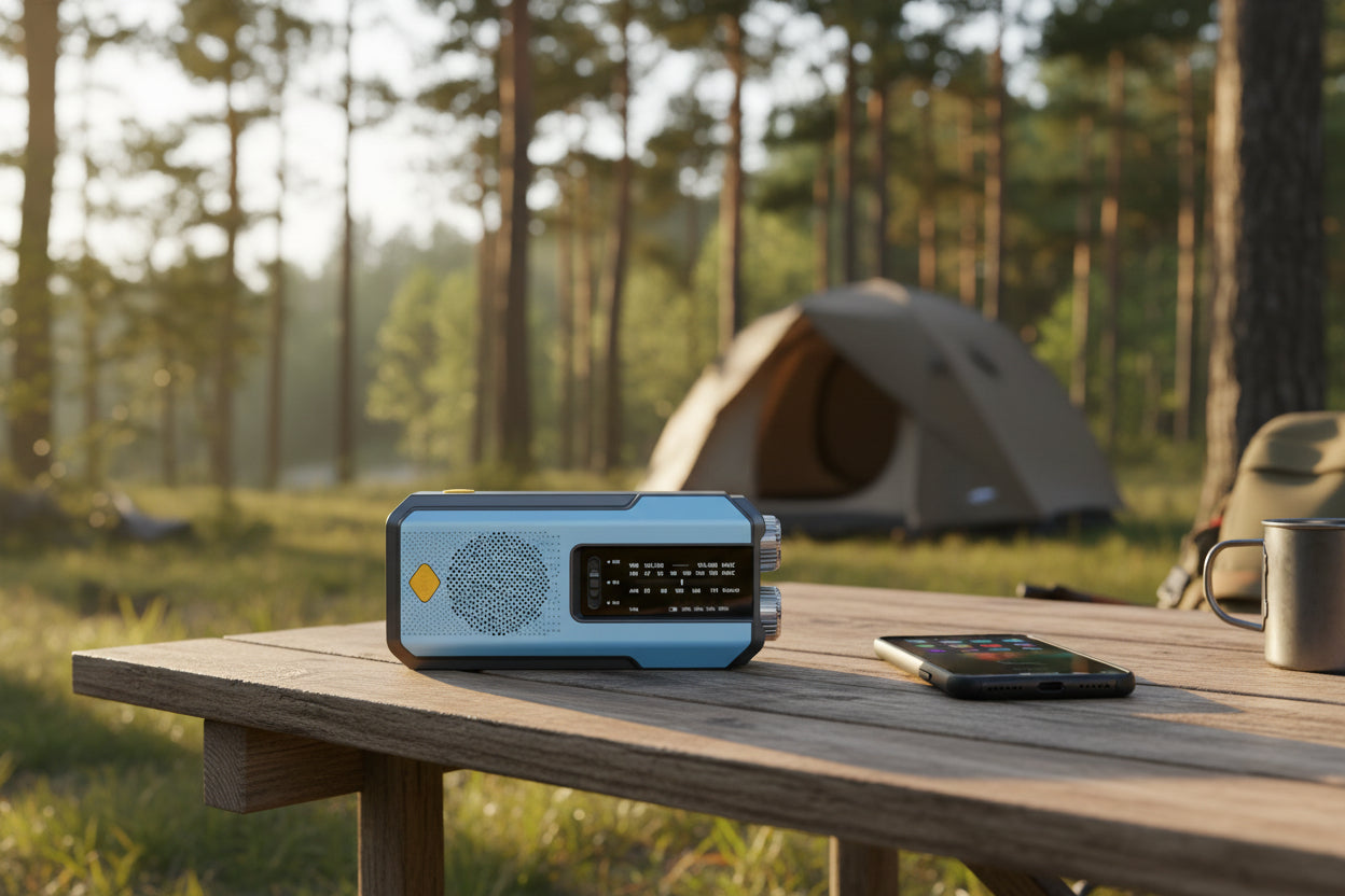 Draagbare Noodradio – Handradio voor Noodsituaties & Outdoor