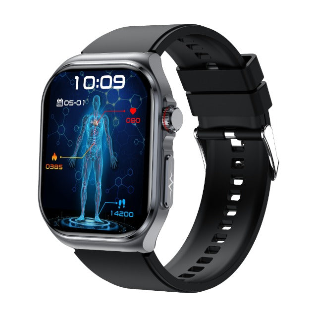Smartwatch voor Dames & Heren met 2.0″ Display – Waterdichte Fitness Tracker met Bluetooth Bellen