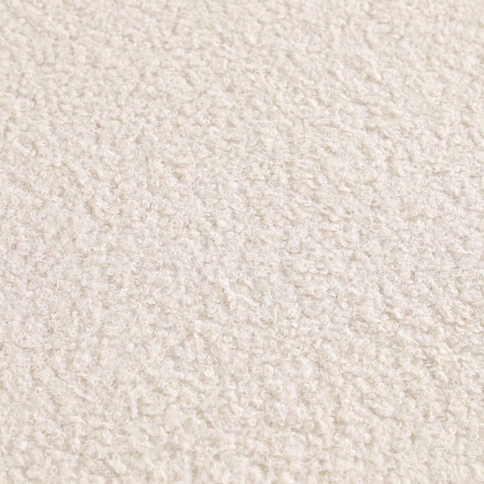 Stijlvolle Poef / Ottoman in Neutrale Stoffen Bekleding