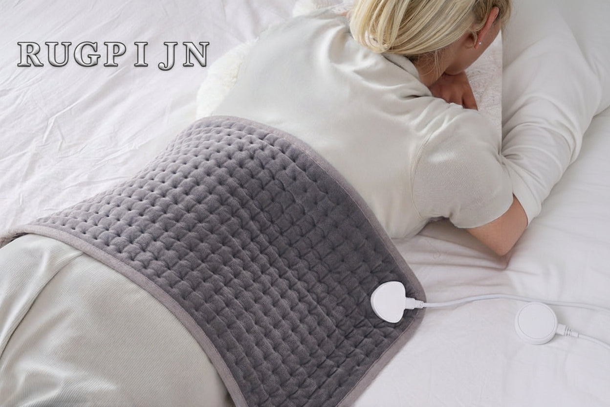 Elektrisch Warmtekussen – Verwarmingspad voor Rug, Nek, Schouders & Buik