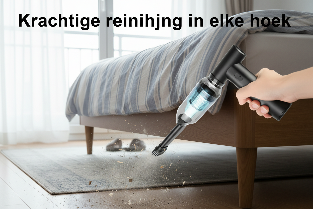 Draadloze Perslucht Duster – Borstelloze Motor 250.000 RPM Voor PC, Auto & Airco-Ventilatieroosters