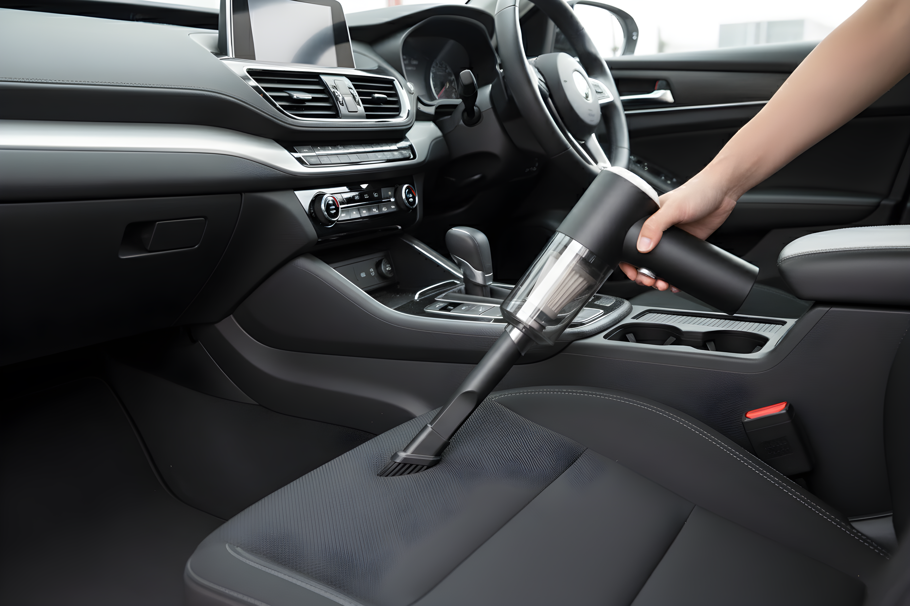 Draadloze Autostofzuiger – Krachtig & Compact (6000Pa)