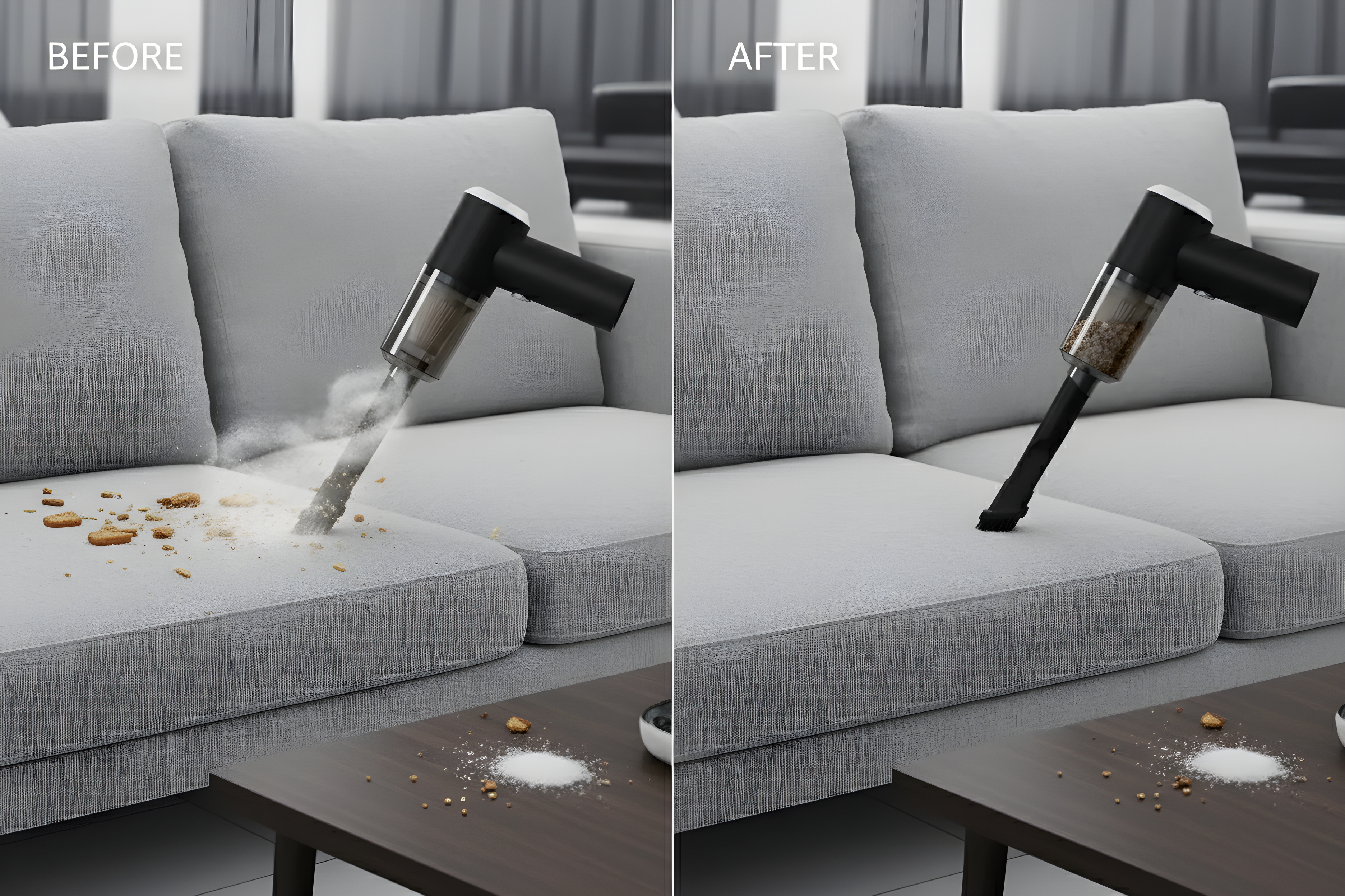 Draadloze Autostofzuiger – Krachtig & Compact (6000Pa)