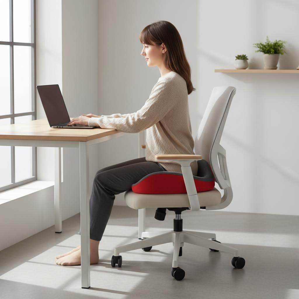 Comfortabel Memory Foam Zitkussen – Voor Langdurig Zitten