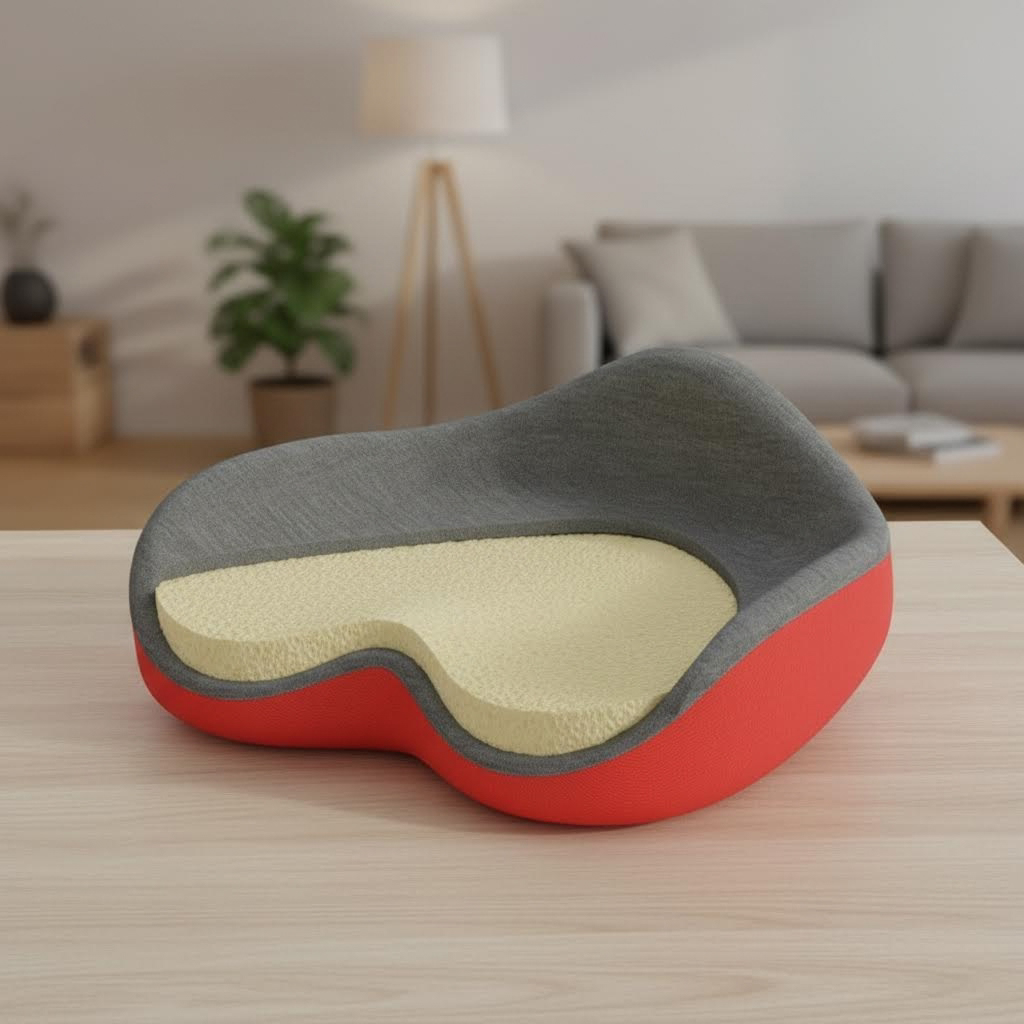 Comfortabel Memory Foam Zitkussen – Voor Langdurig Zitten