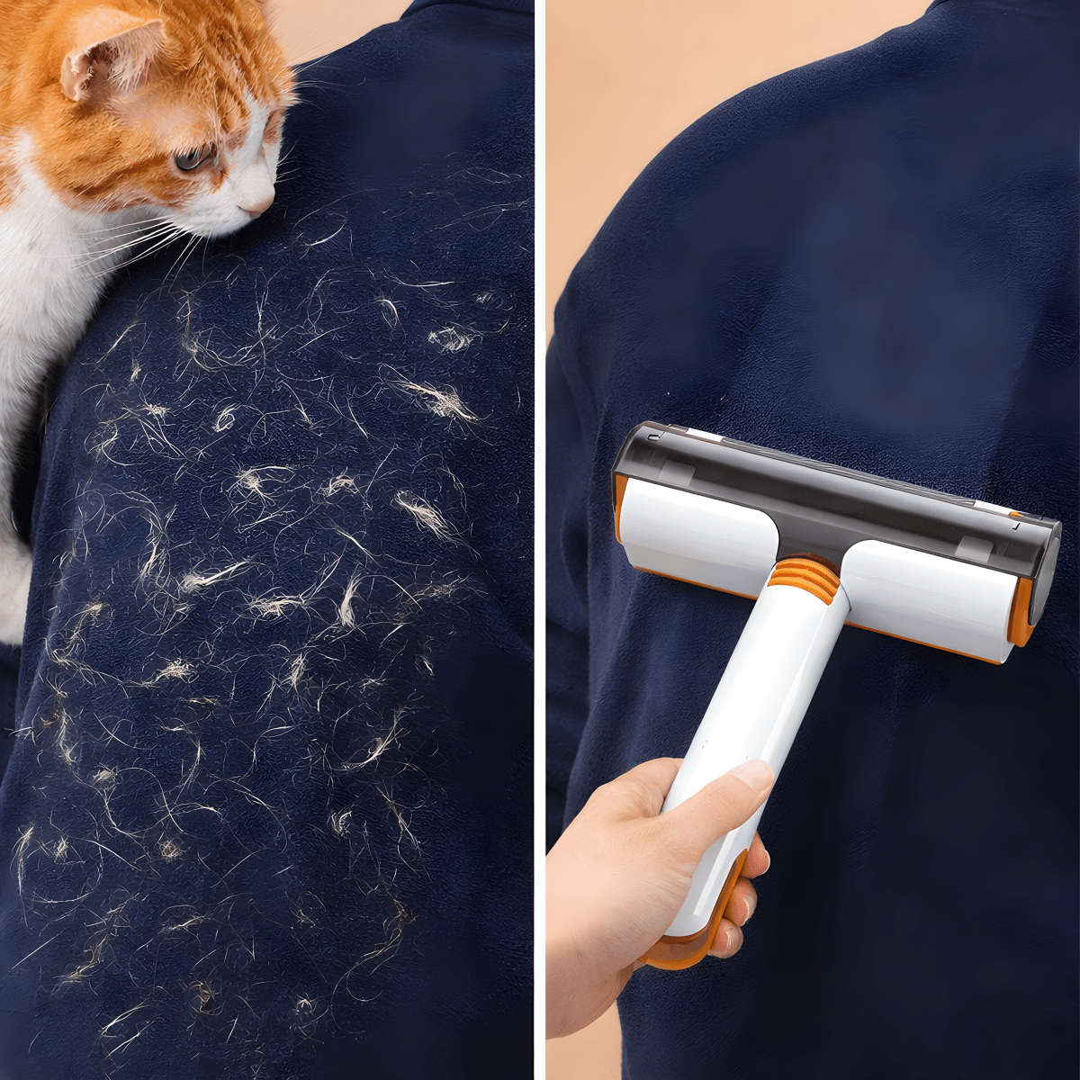 2-in-1 Huisdierhaar Verwijder Roller - Zenityliving.com