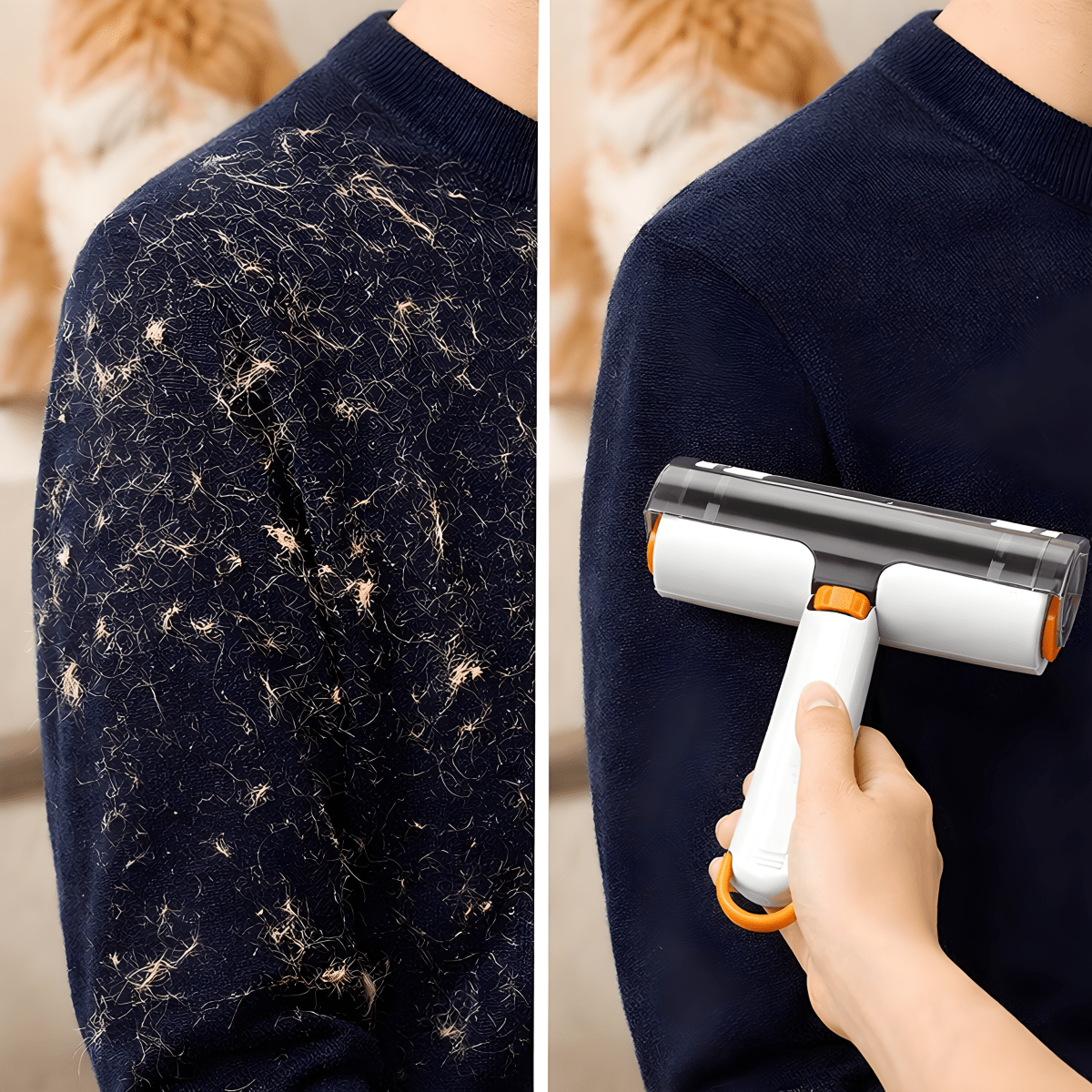 2-in-1 Huisdierhaar Verwijder Roller - Zenityliving.com