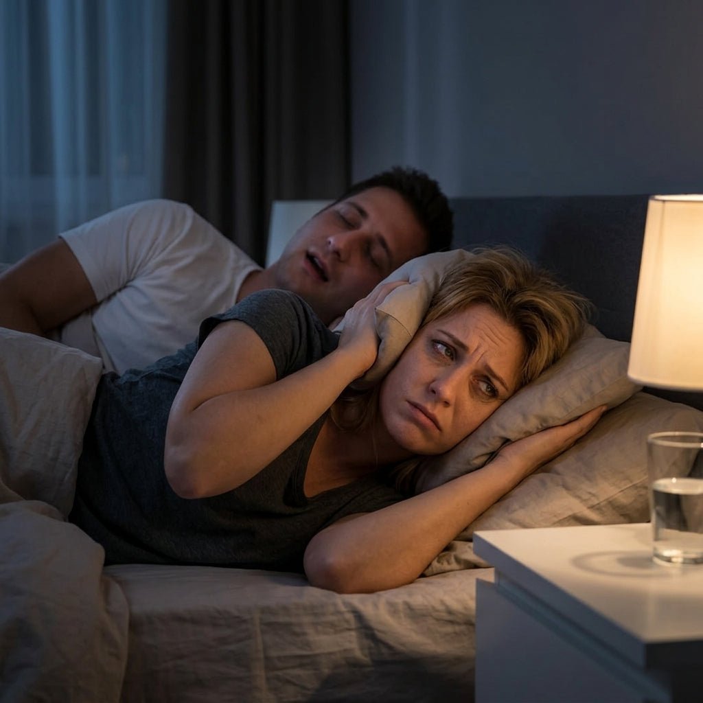 Elektronisch Anti-Snurkapparaat – Comfortabele Nachtelijke Ondersteuning Slim Anti-Snurk Hulpmiddel – Zachte Spierstimulator voor Slaapcomfort - Zenityliving.com