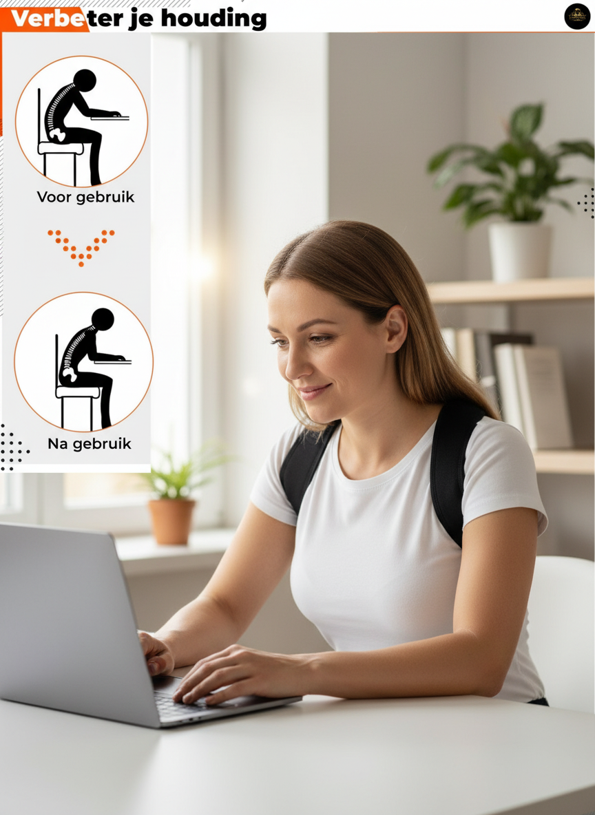 Houding Corrector voor Rug & Schouders | Zenityliving