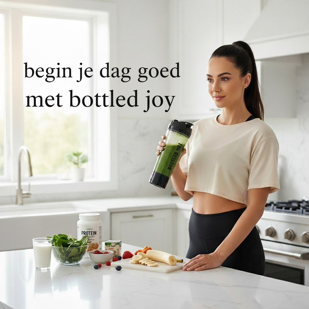 Zenityliving — Bottled Joy Elektrische Shaker – Klonterloos Mixen in 10 Seconde
