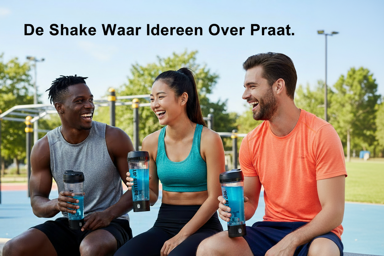 Zenityliving — Bottled Joy Elektrische Shaker – Klonterloos Mixen in 10 Seconde