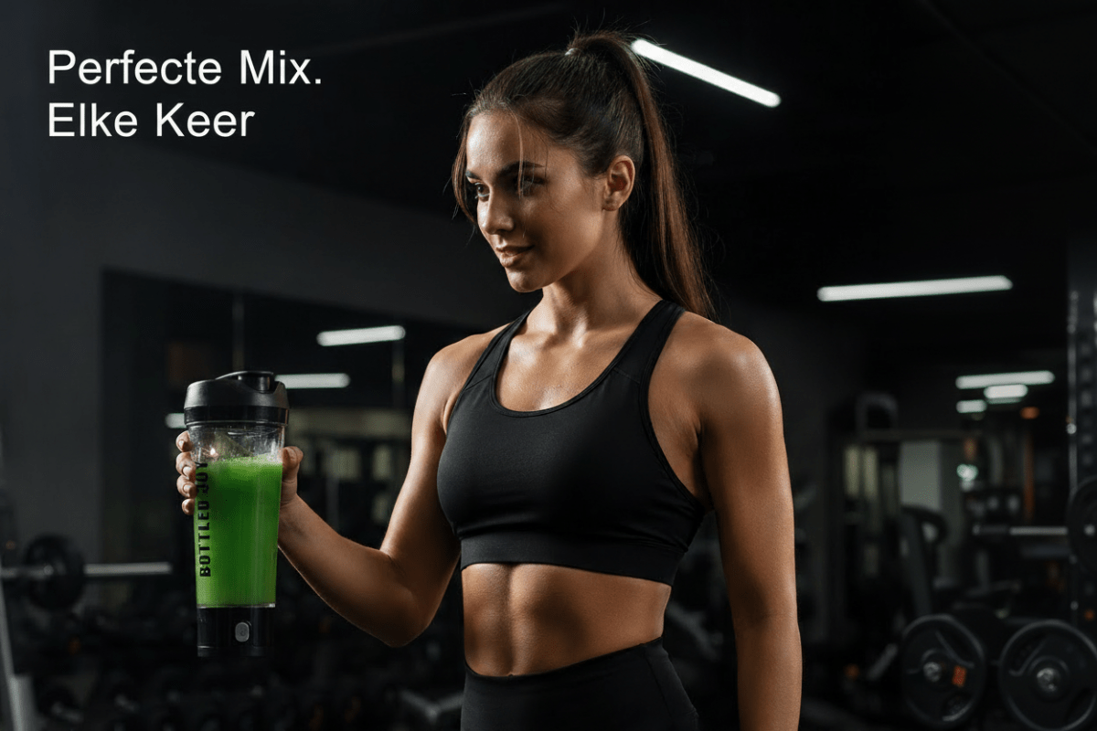 Zenityliving — Bottled Joy Elektrische Shaker – Klonterloos Mixen in 10 Seconde - Zenityliving.com
