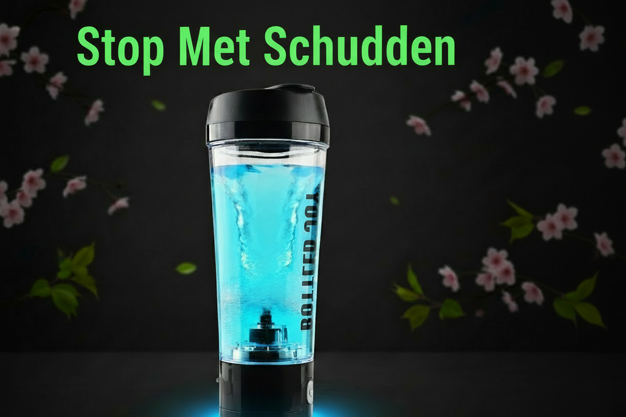 Zenityliving — Bottled Joy Elektrische Shaker – Klonterloos Mixen in 10 Seconde