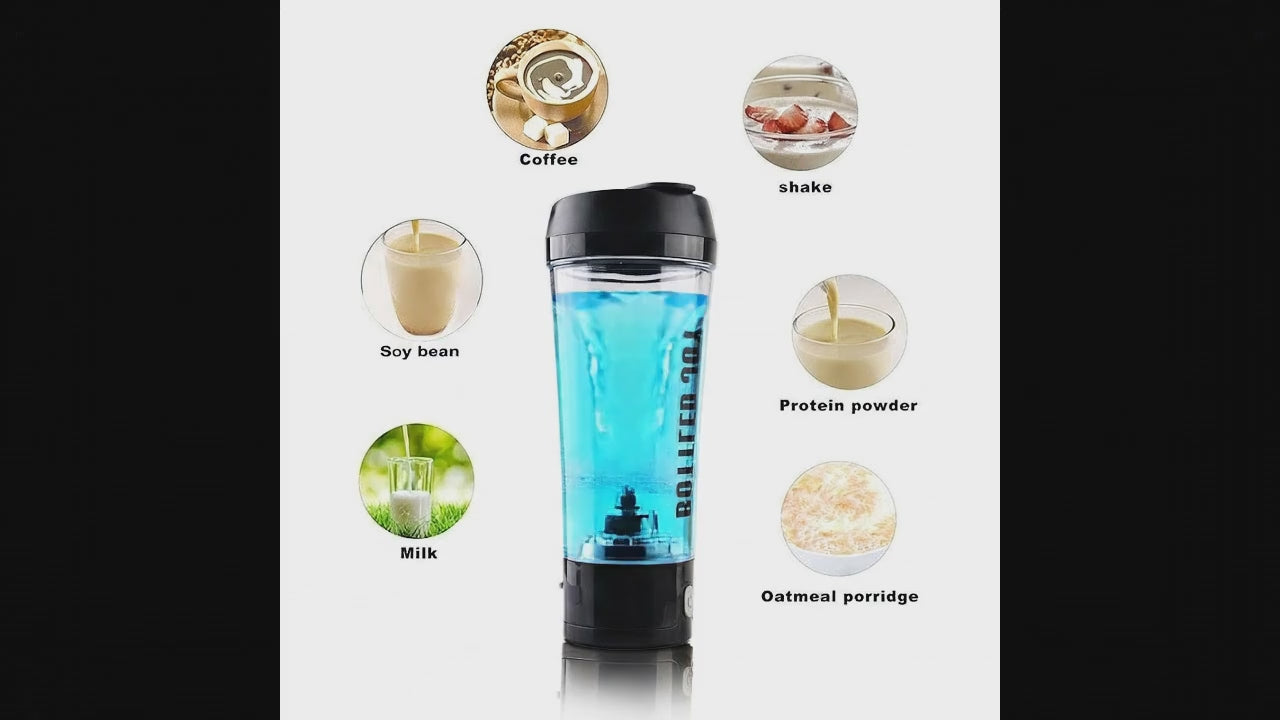 Zenityliving — Bottled Joy Elektrische Shaker – Klonterloos Mixen in 10 Seconde