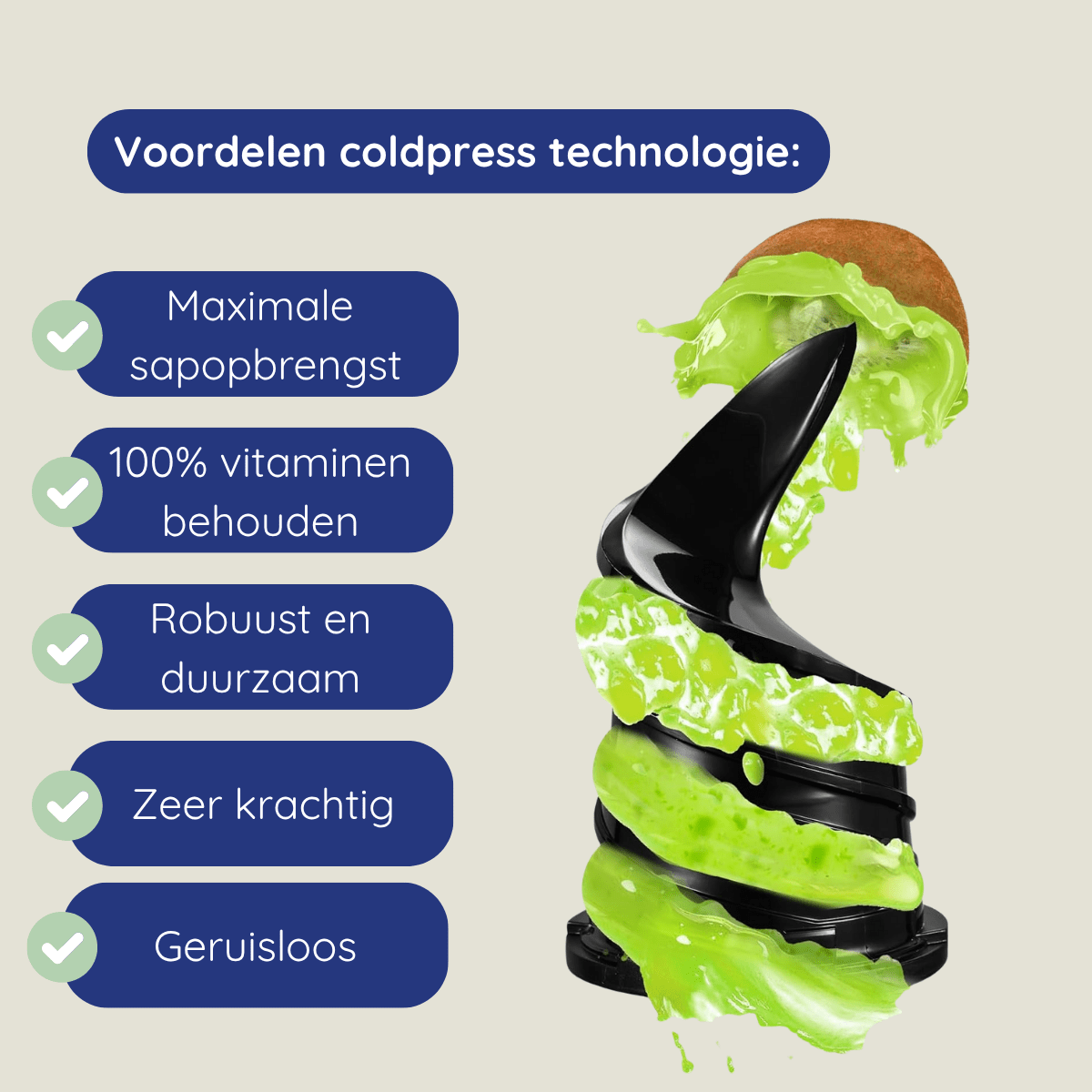 Slowjuicer ColdPress Pure Pro PRE ORDER - Safecourt Kitchen