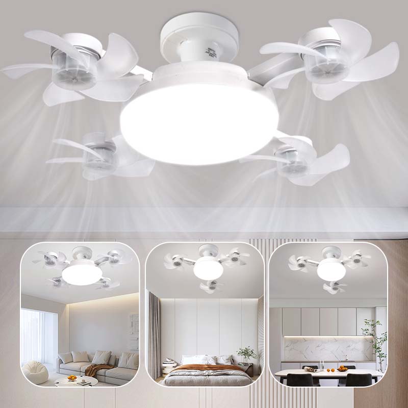 🌬️💡 Leiser Klappflügel-Deckenventilator mit LED ✅ Fernbedienung – einstellbare Farbtemperatur & Timer, energiesparend, flimmerfrei 🌙⏱️ Modernes Multifunktionsdesign für Wohnzimmer & Schlafzimmer – stilvoll kühlen & sparen.