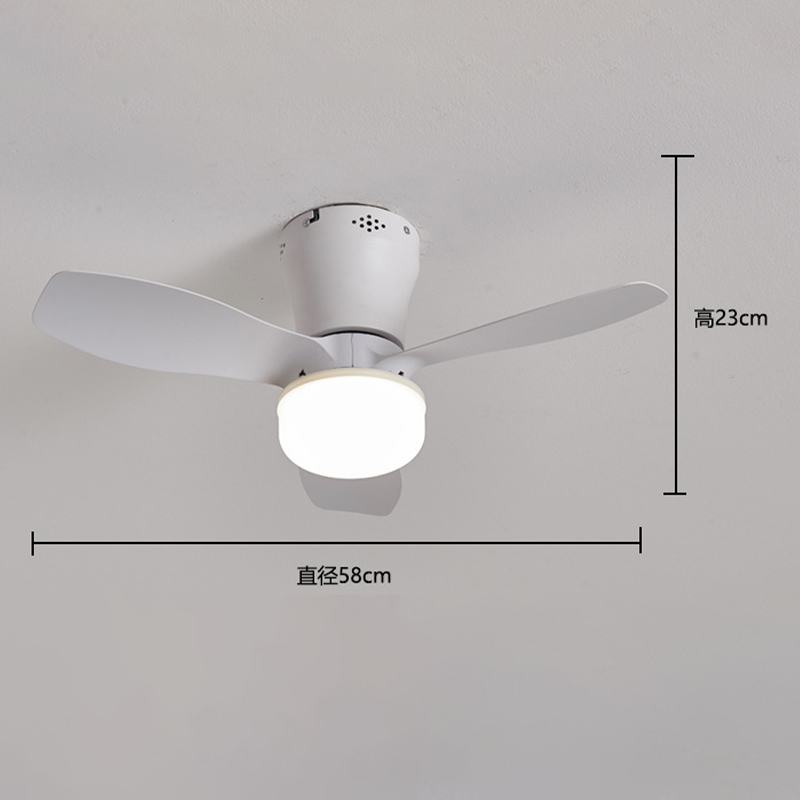 🌬️💡 Leiser Klappflügel-Deckenventilator mit LED ✅ Fernbedienung – einstellbare Farbtemperatur & Timer, energiesparend, flimmerfrei 🌙⏱️ Modernes Multifunktionsdesign für Wohnzimmer & Schlafzimmer – stilvoll kühlen & sparen.